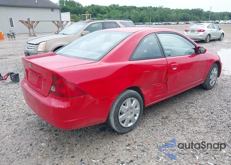 2003 Honda Civic Ex z USA, uszkodzony, nr VIN 1HGEM22083L075763
